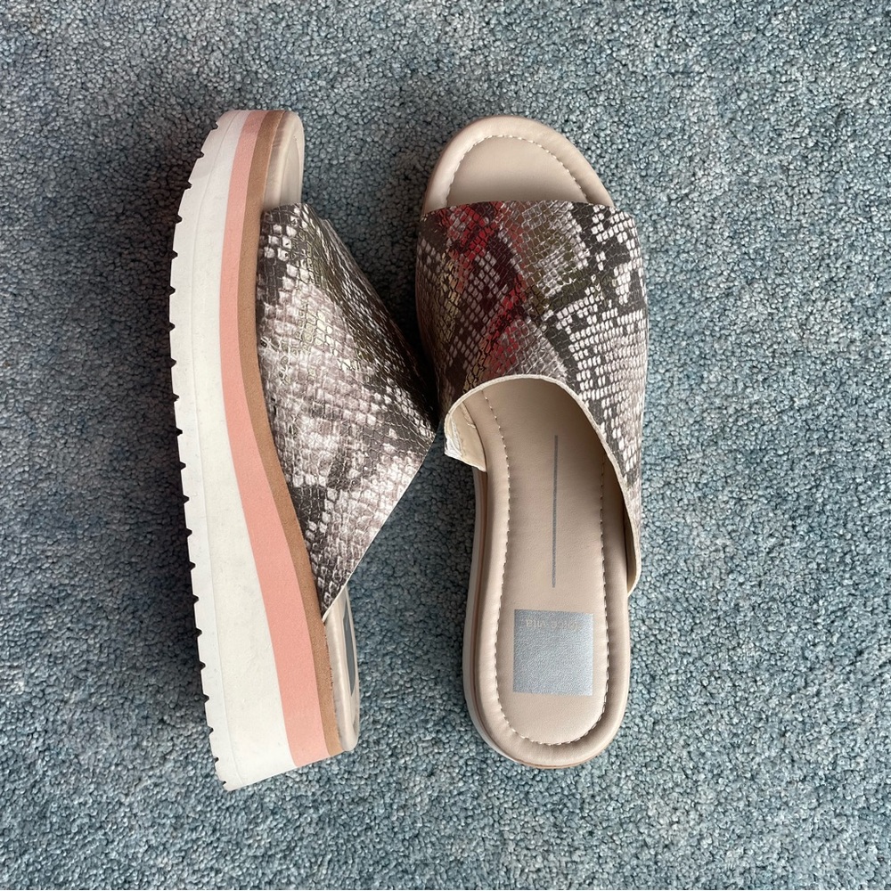 Dolce Vita slip on wedge sandal